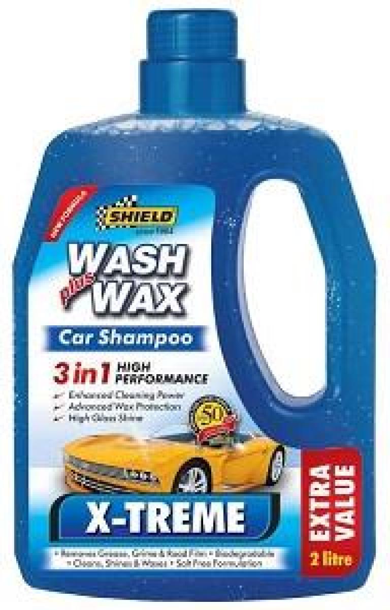 Wash Plus Wax Car Shampoo 3 in 1 X-Treme