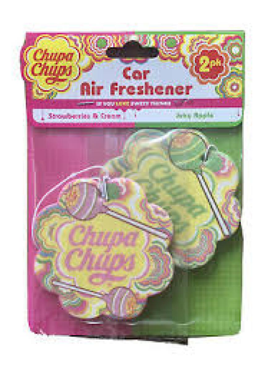 Car Air Freshener Strawberries & Cream & Juicy Apple x2