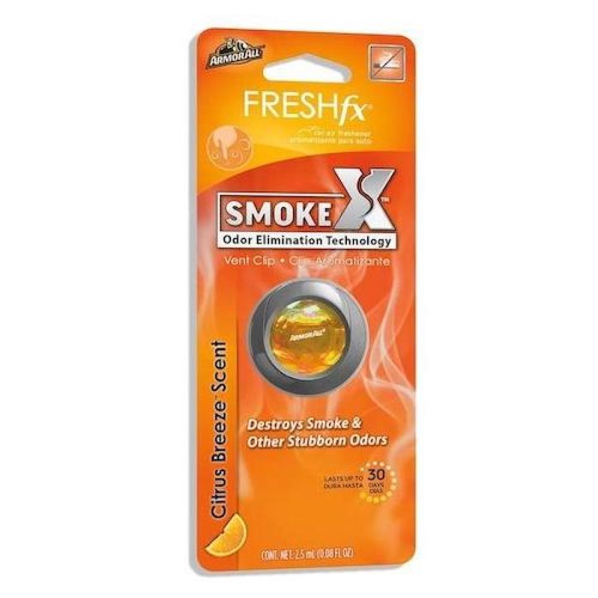 Car Air Freshener Smoke Odor Elimination Citrus Breeze