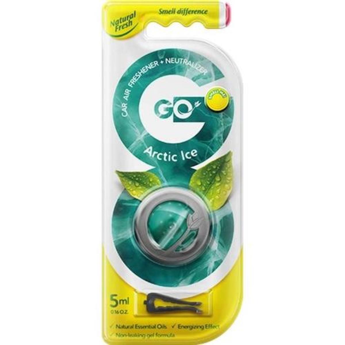 Car Air Freshener + Odor Neutralizer Arctic Ice