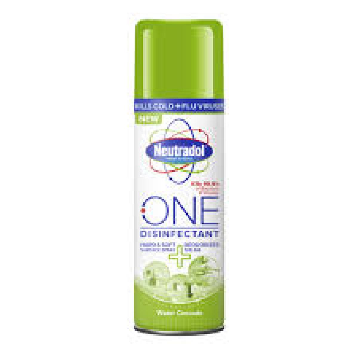 One Disinfectant Hand & Soft Surface Spray Water Cascade