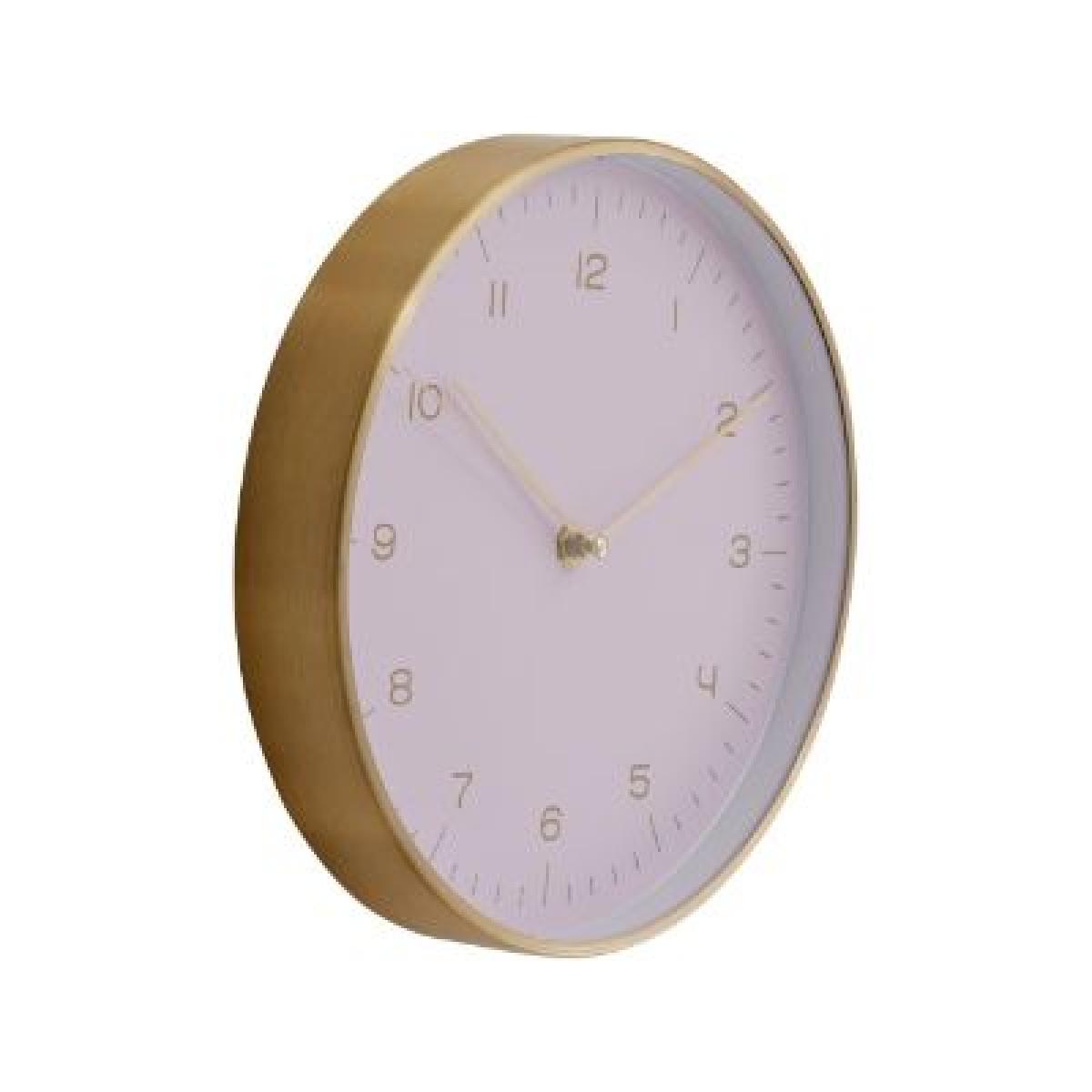 Wall Clock Dia Elko Gold/Pink