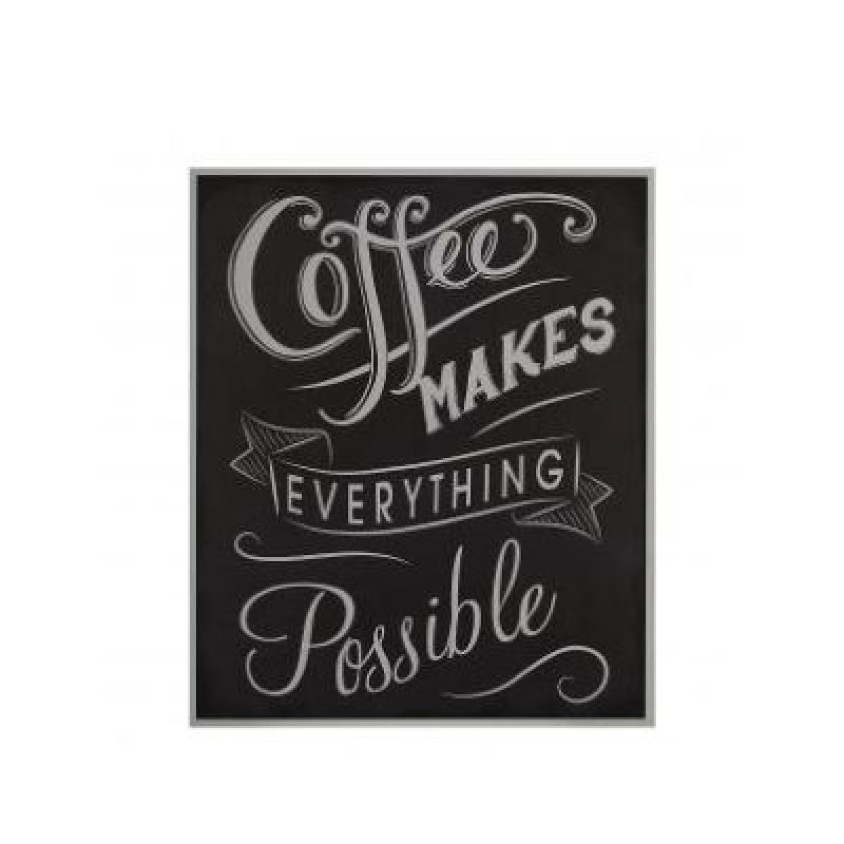 Wall Plaque - Coffee Makes Everything Possible