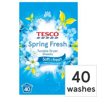 Spring Fresh Tumble Dryer Sheets x40