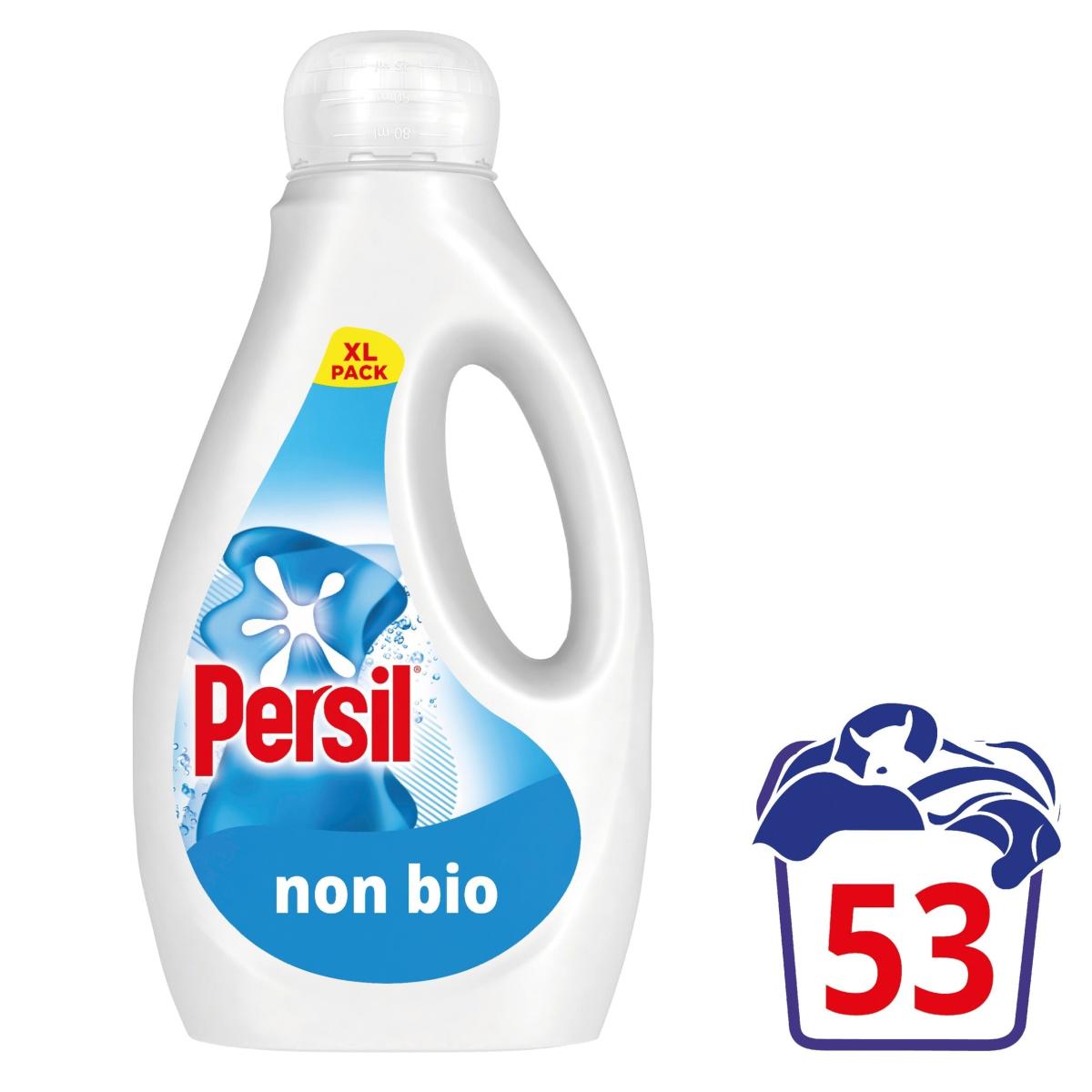 Non Bio Laundry Washing Liquid Detergent 53 Washes