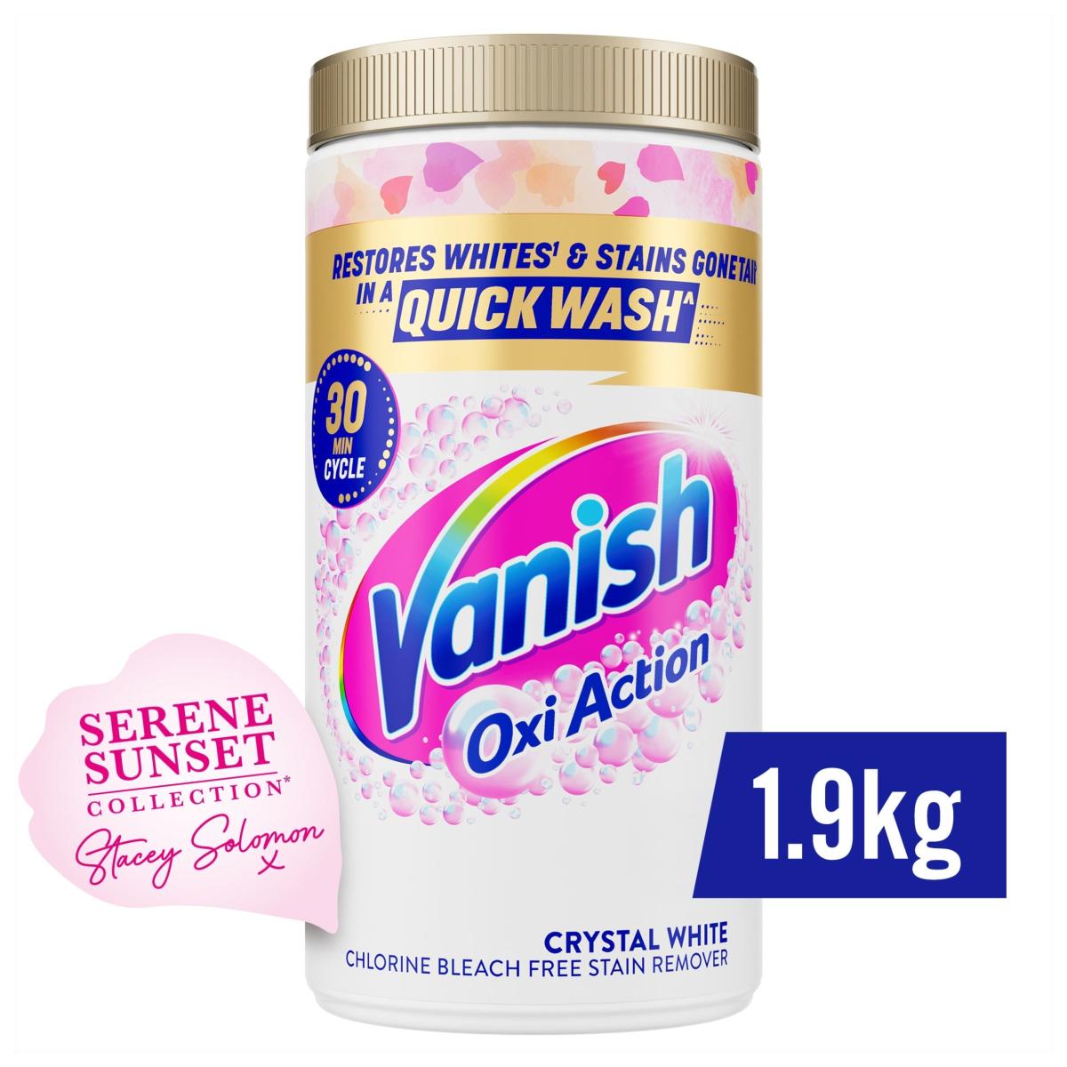 Oxi Action Crystal White Powder