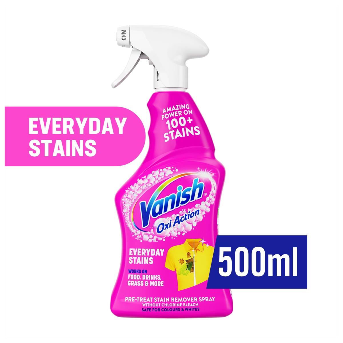 Oxi Action Fabric Stain Remover Pre-Wash Spray