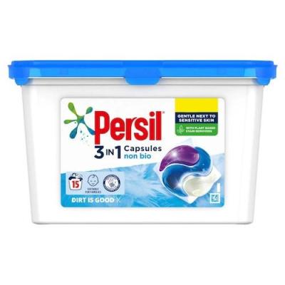 3 in 1 Laundry Washing Capsules Non Bio x15