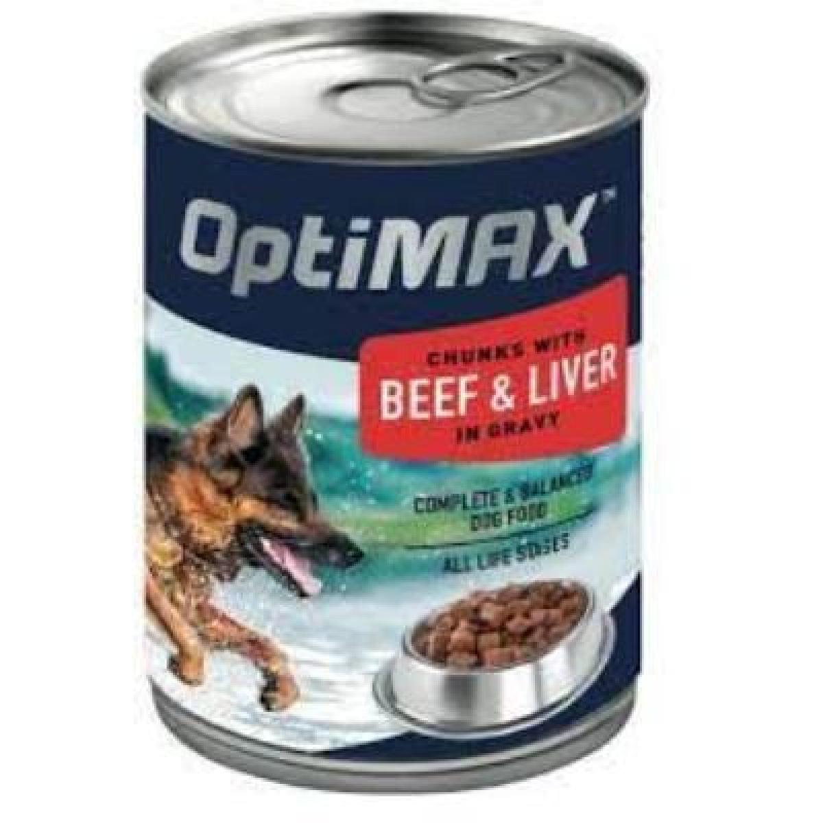 Dog Food Beef & Liver In Gravy 415
