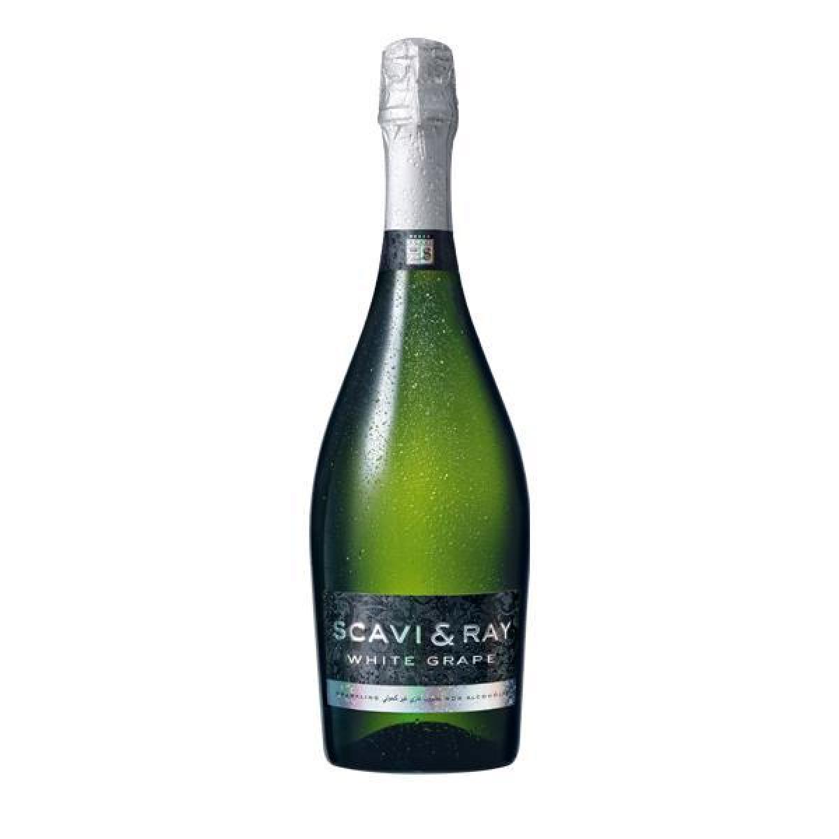 Sparkling Non-Alcoholic White Grape Wine
