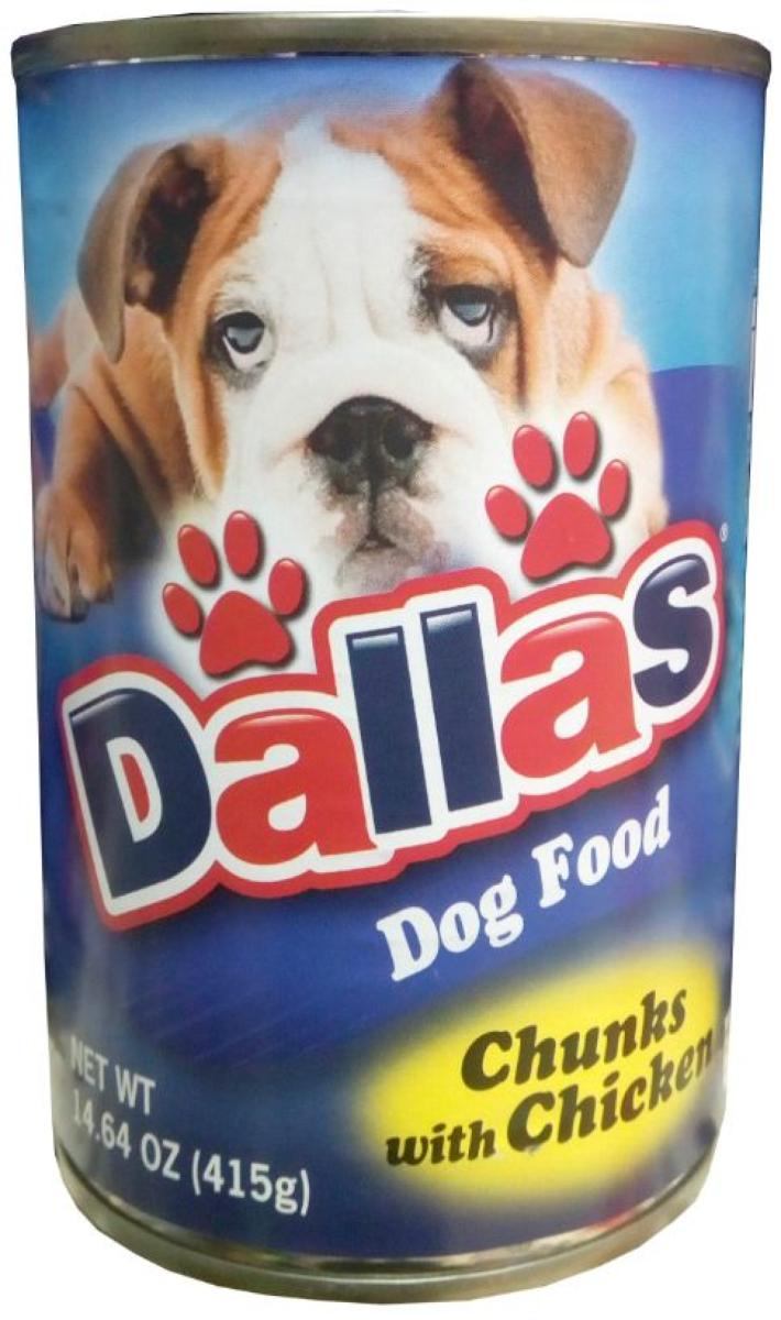 Dog Food Chunks With Chicken