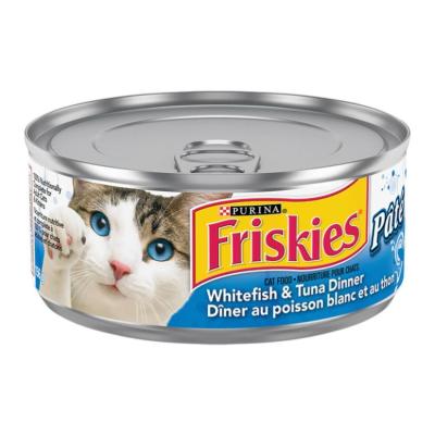 Friskies Pate Ocean White Fish & Tuna Dinner