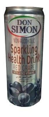 Non-Alcoholic Sparkling Health Drink Red Grape