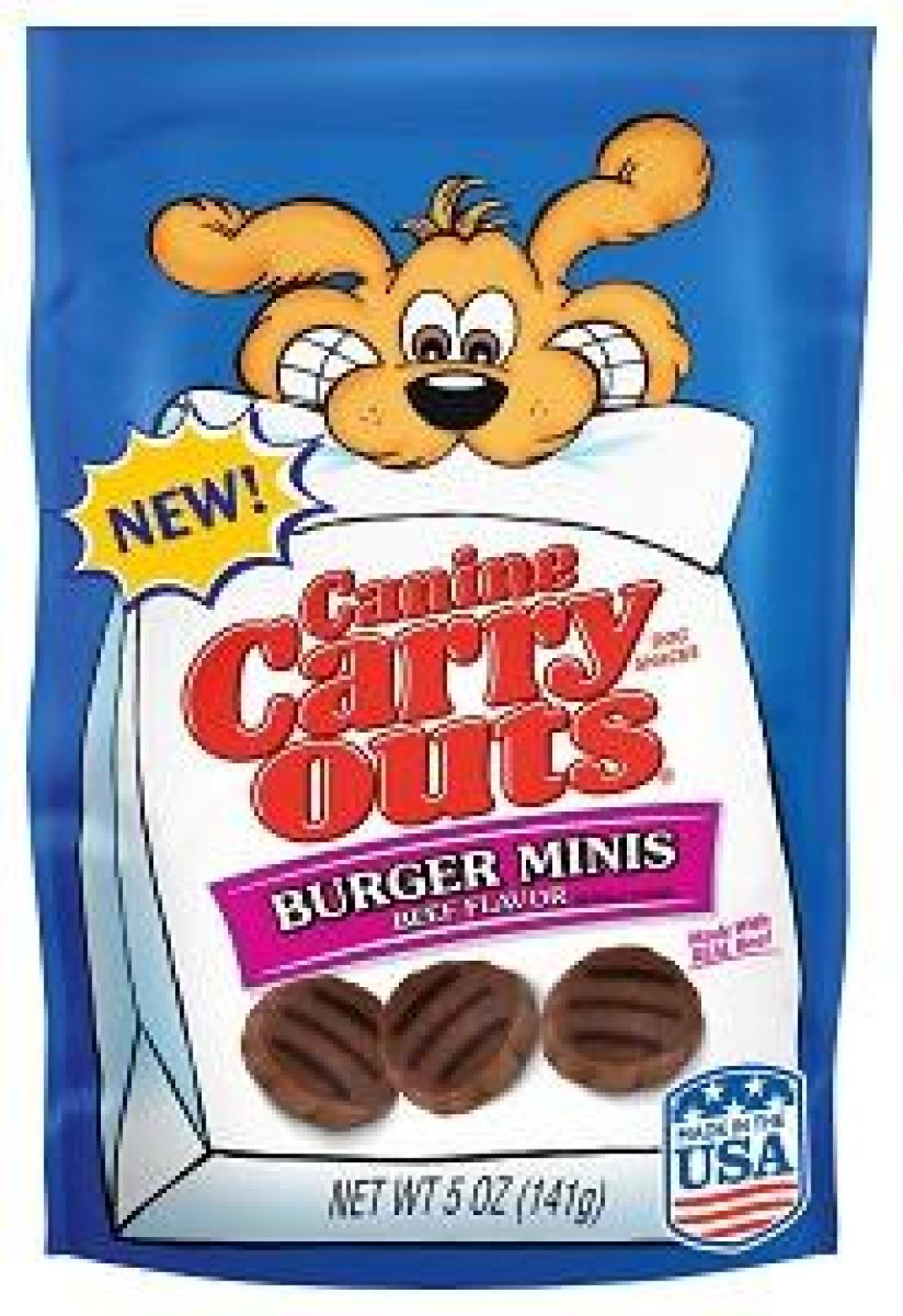 Dog Snacks Burger Minis Beef Flavour