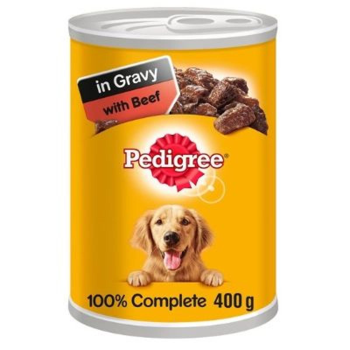Dog Food In Gravy With Beef