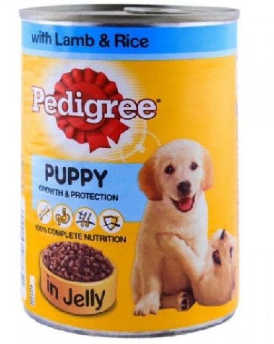Dog Food Puppy In Jelly With Lamb & Rice