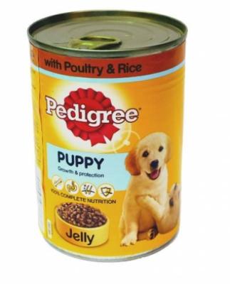 Dog Food Puppy In Jelly With Poultry & Rice