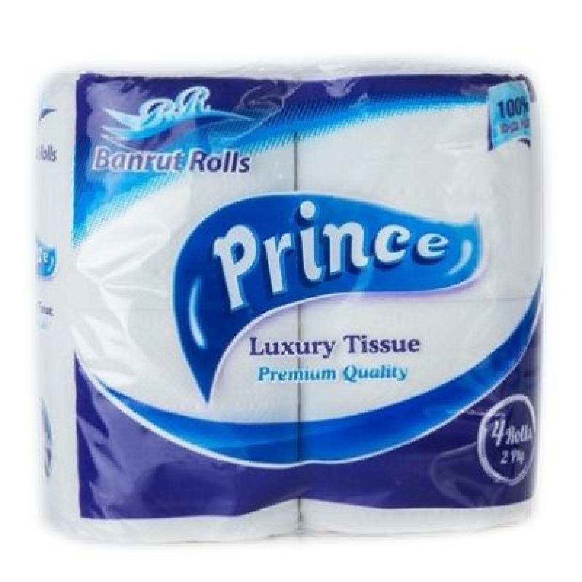 Prince Luxury Toilet Tissue 2 Ply