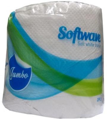 Jumbo Soft White Tissue 2 Ply