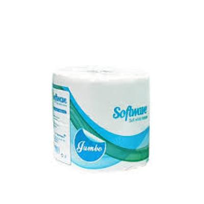 Jumbo Soft White Tissue 2 Ply