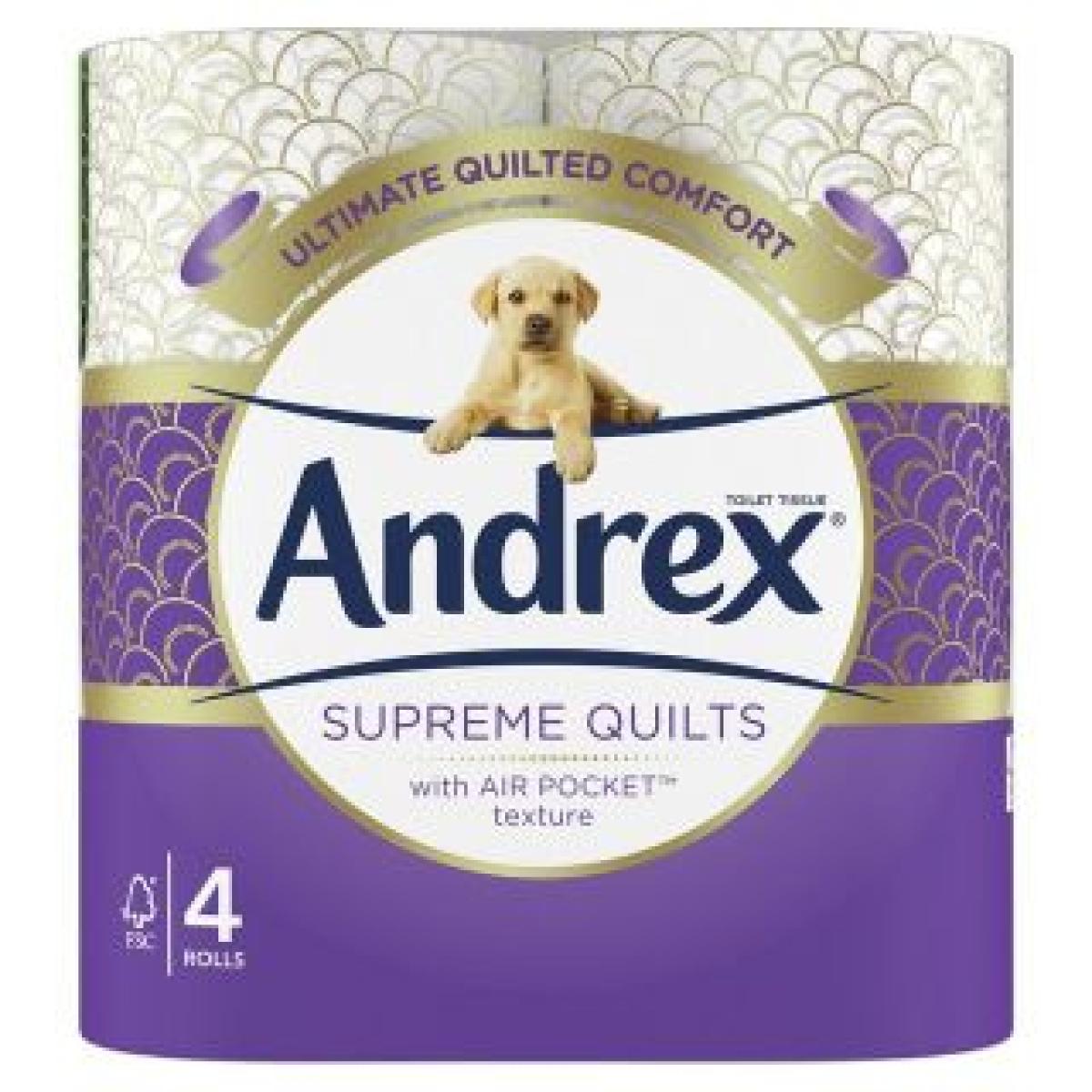 Toilet Tissue Supreme Quilts 2 Ply