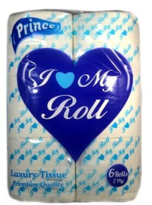 Prince Luxury Toilet Tissue 2 Ply