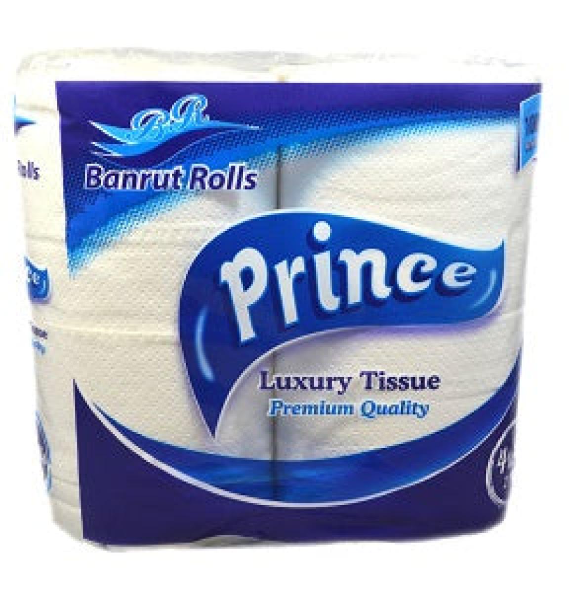 Prince Luxury Toilet Tissue 2 Ply