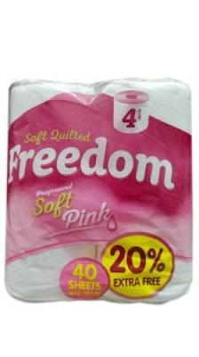 Bathroom Tissue Rosebud Pink