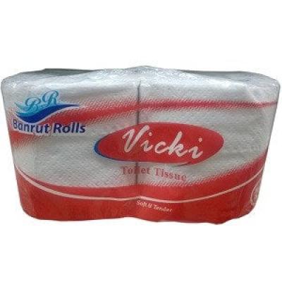 Vicki Soft & Tender Toilet Tissue 2 Ply