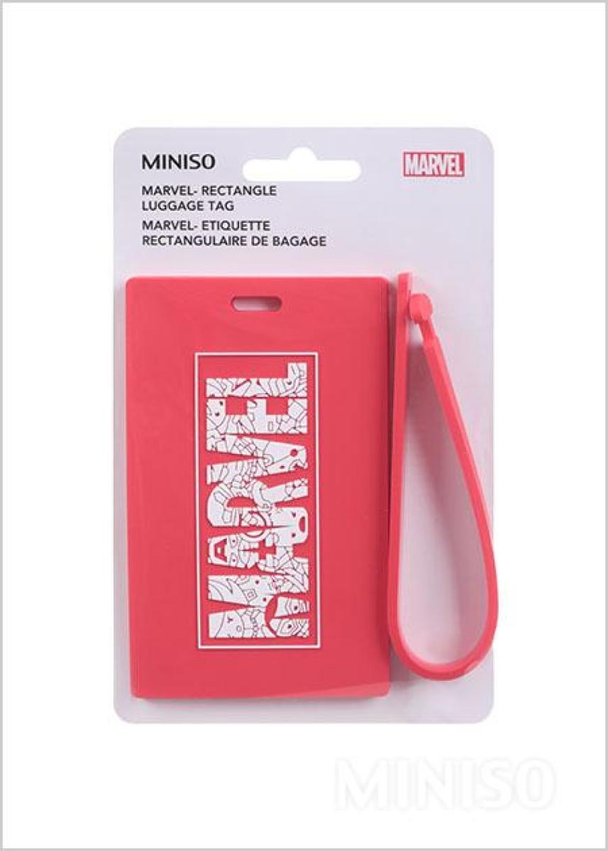 Rectangle Luggage Tag - Marvel