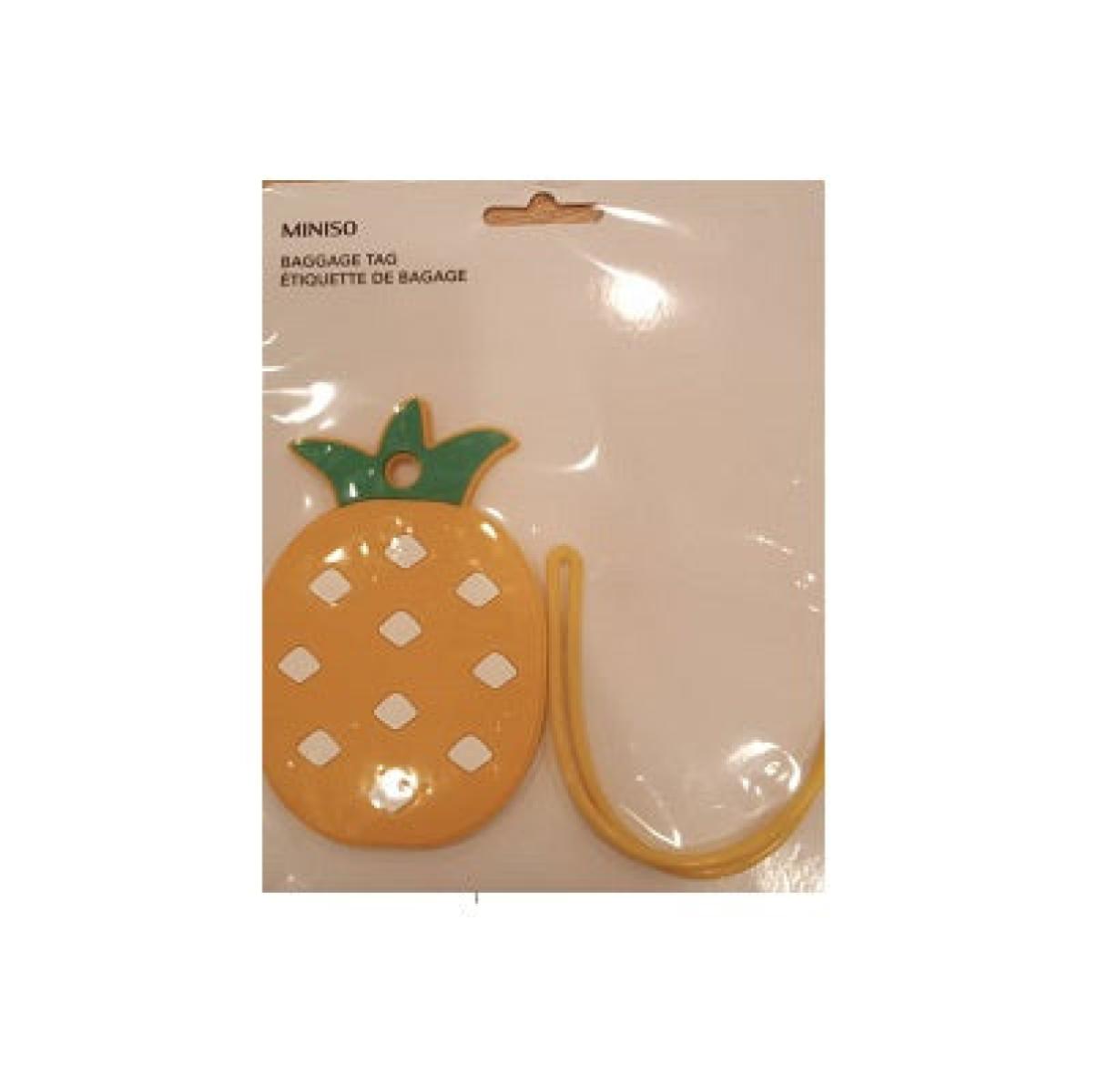 Rectangle Luggage Tag - Pineapple