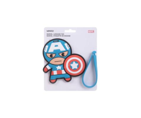Rectangle Luggage Tag - Captain America