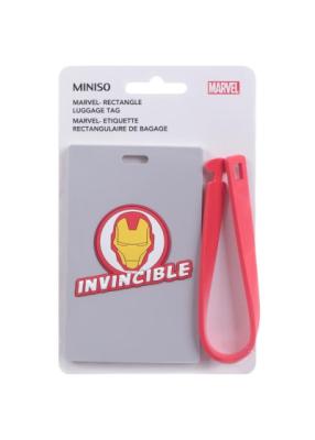 Rectangle Luggage Tag - Invincible Marvel