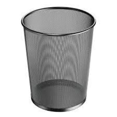 Office Waste Paper Basket - Black