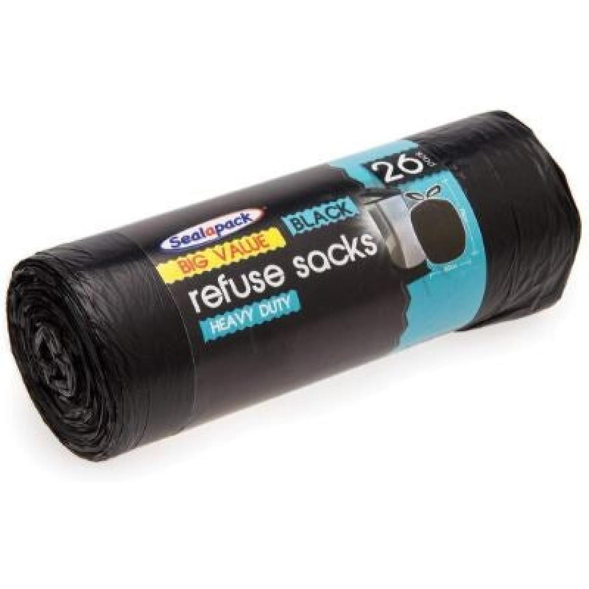 Refuse Sacks Black x20