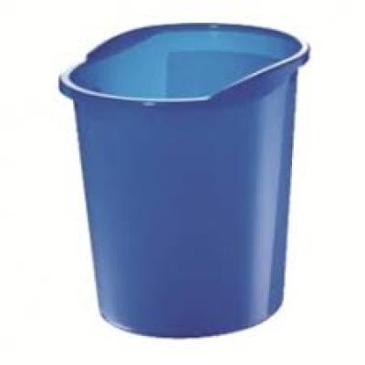 Waste Paper Basket 13 L - Royal Blue Translucent