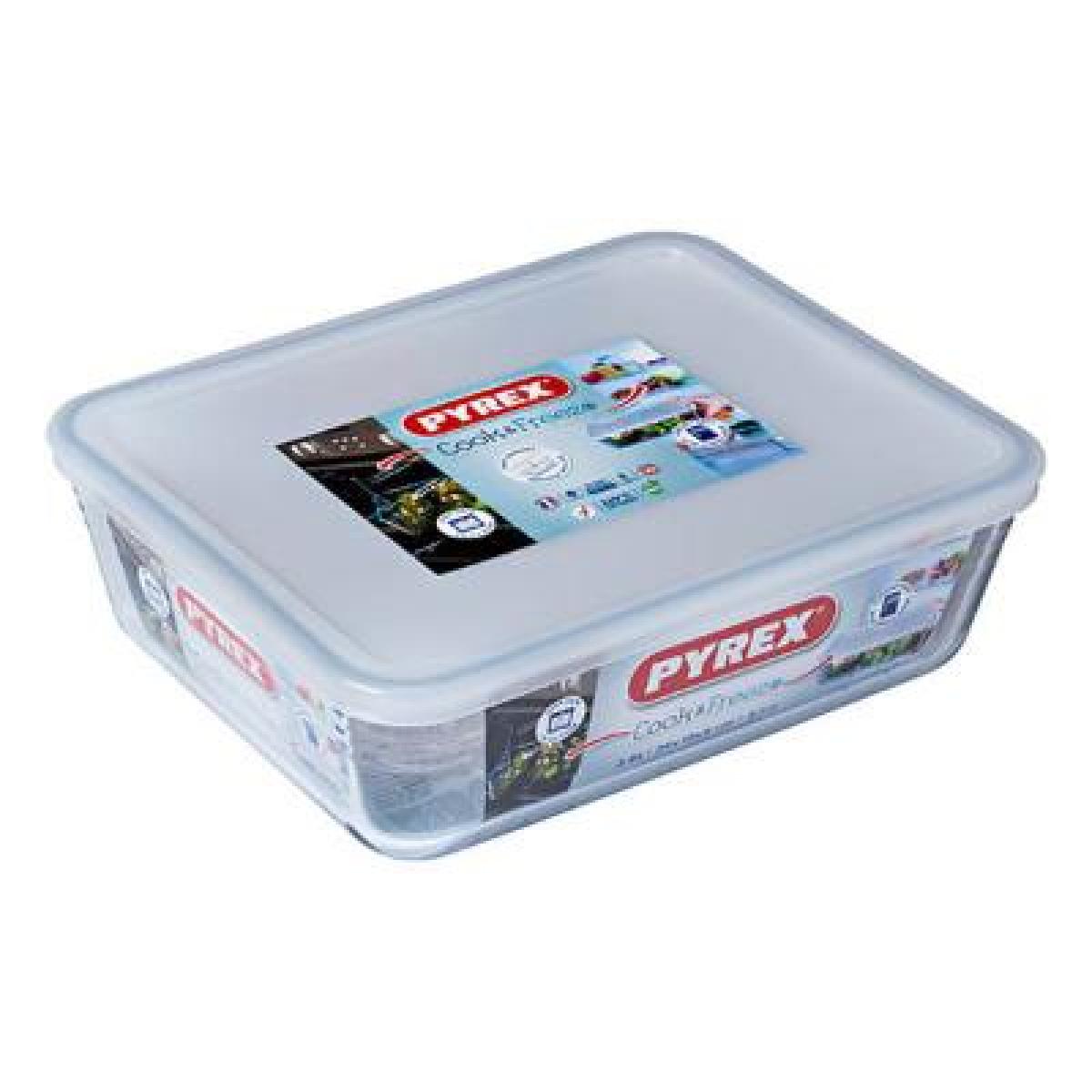 Cook & Freeze Glass Rectangular Dish With Lid 2.6 L 243P000