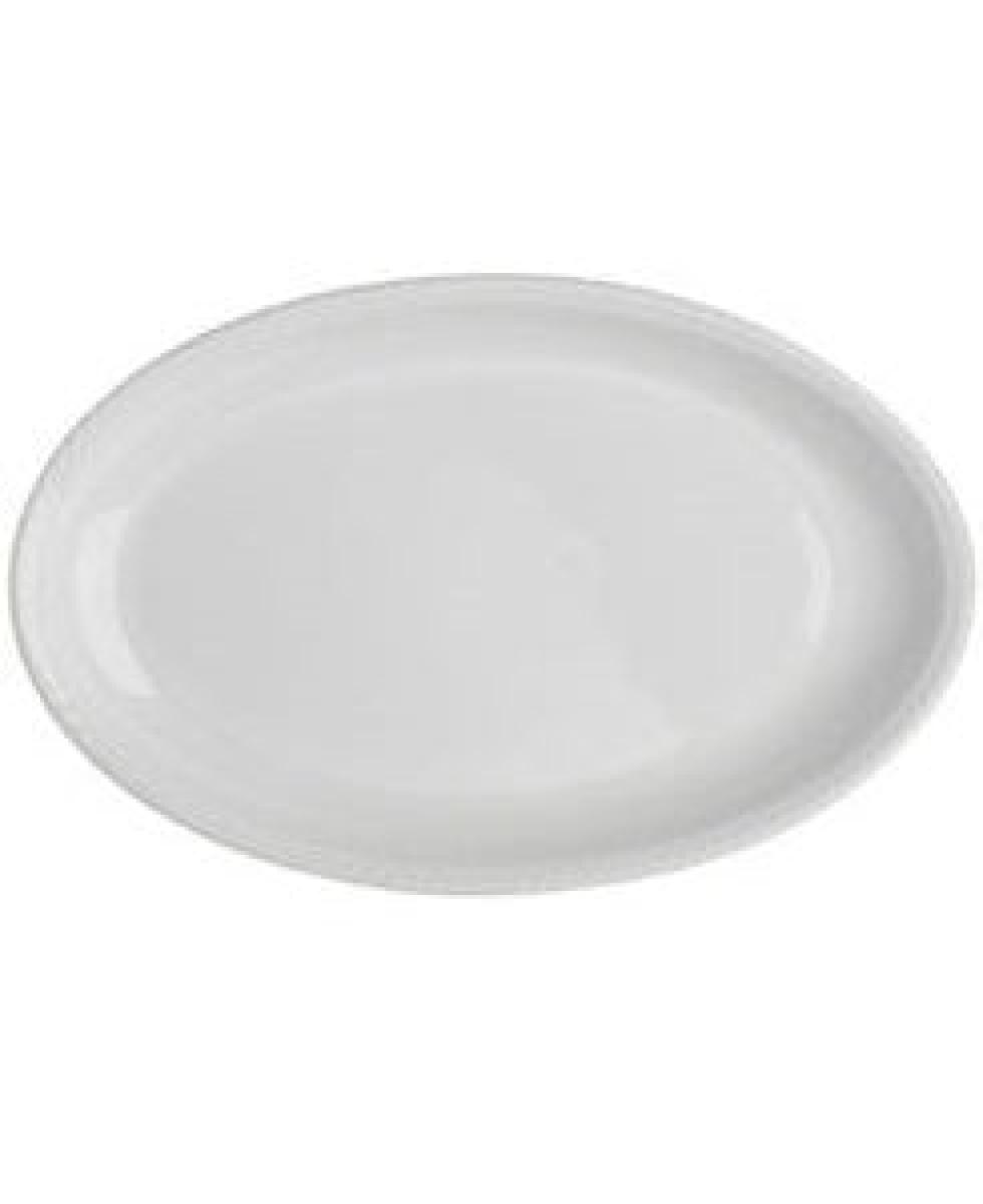 Porcelain Oval Plate 12 Inches