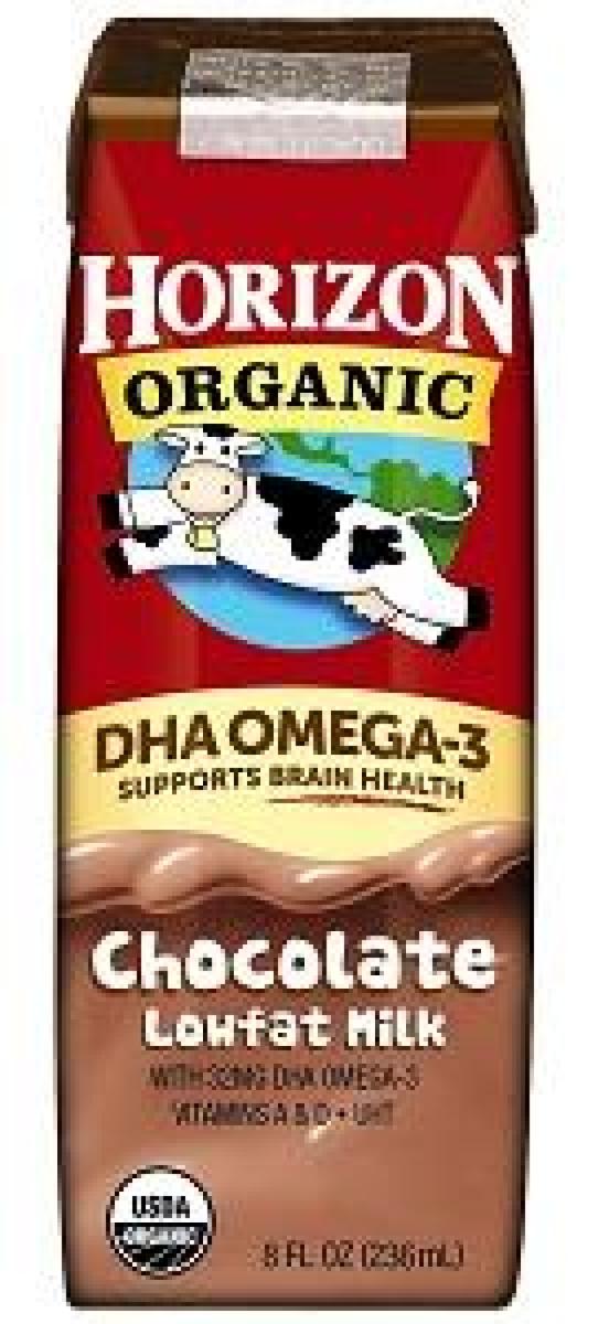 Organic Chocolate Low Fat Milk With DHA Omega-3