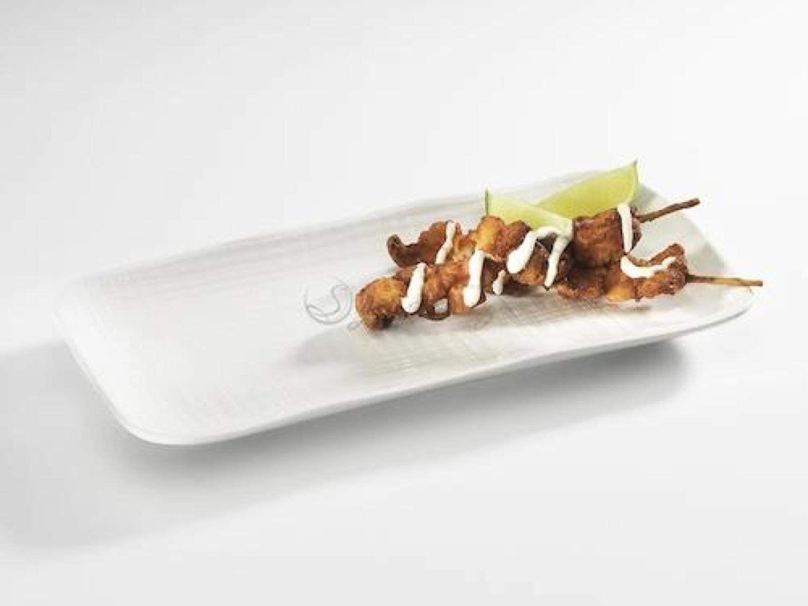 Linen Rectangular Platter 39.5 x 26 cm SY7404