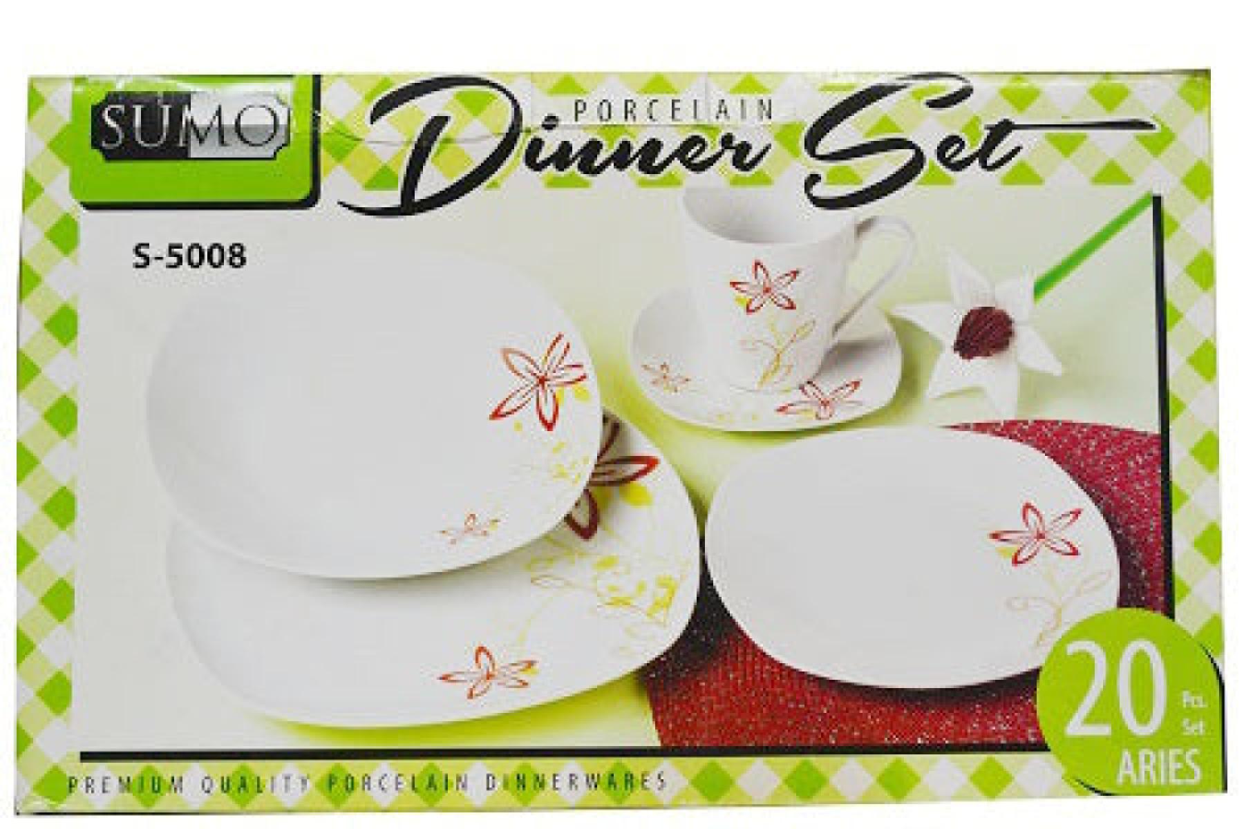 Porcelain Dinner Set Aries x20