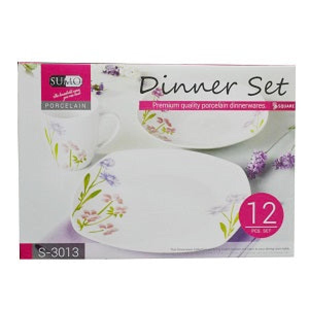 Porcelain Dinner Set Karine x12