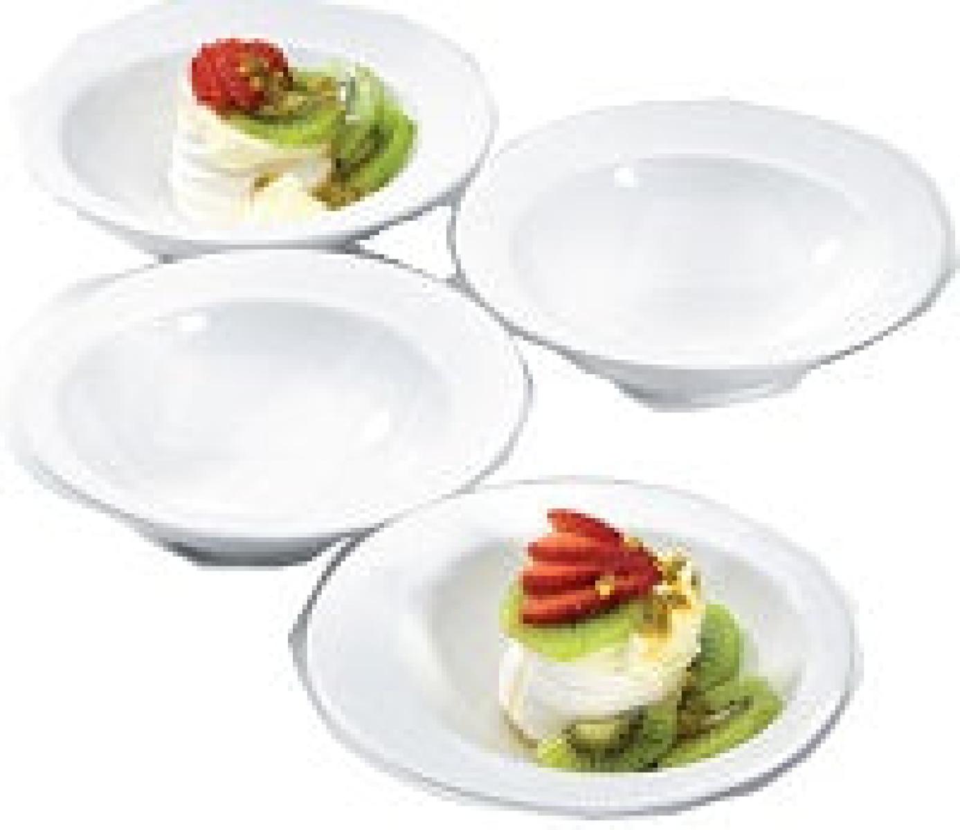 Round Serving Plates