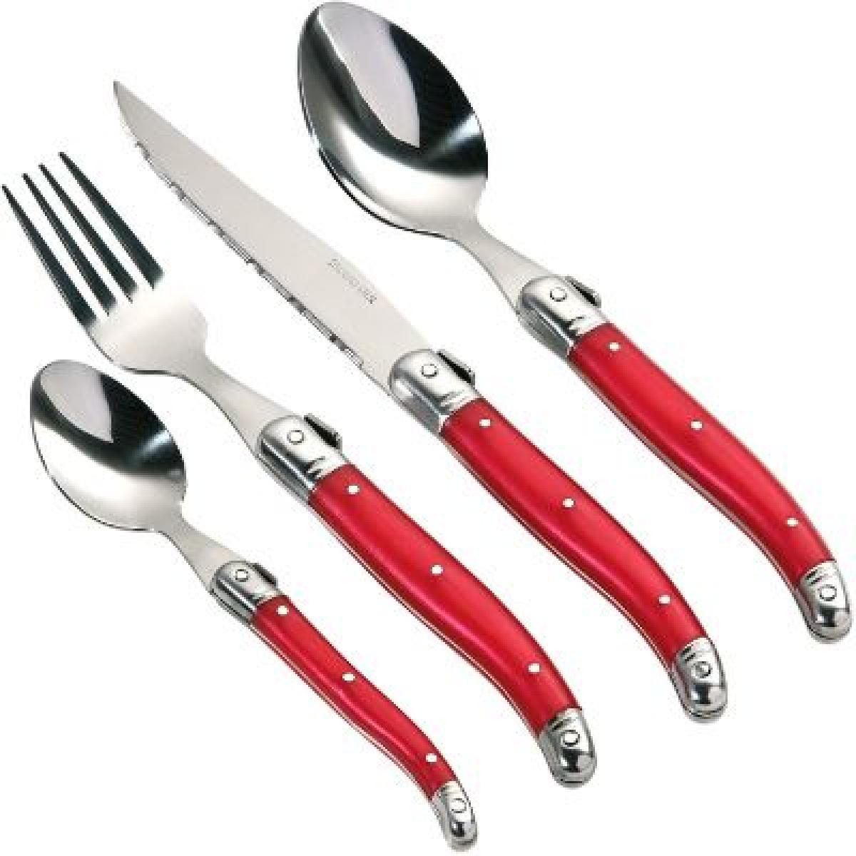 Red Swiss Cutlery Set -