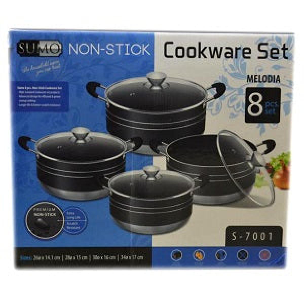 Non-Stick Cookware Set x8
