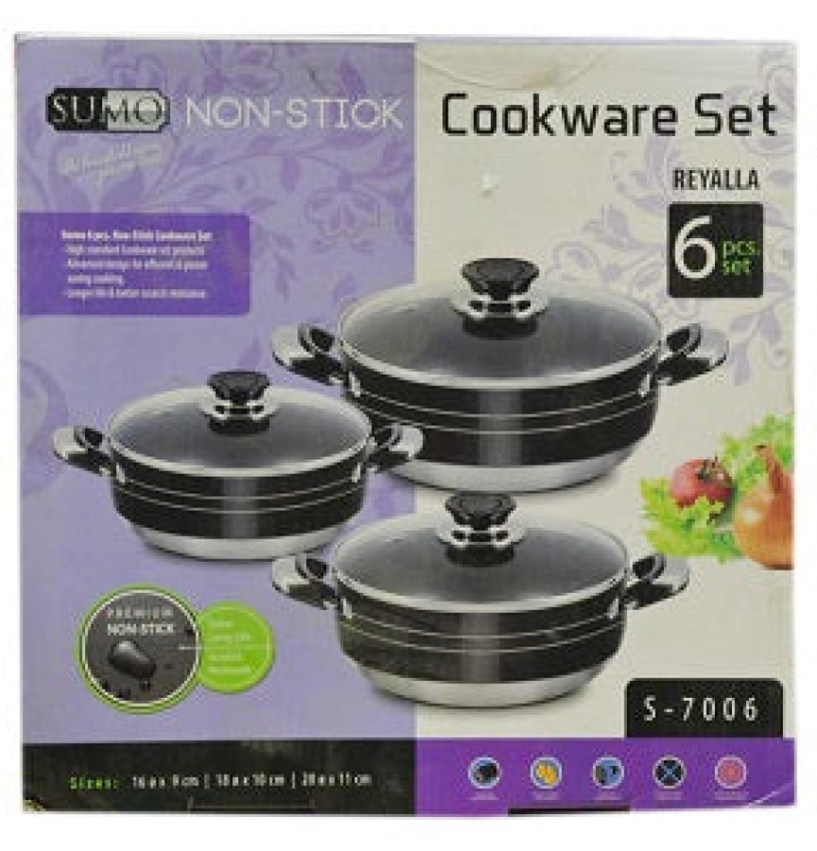 Non-Stick Cookware Reyalla x6