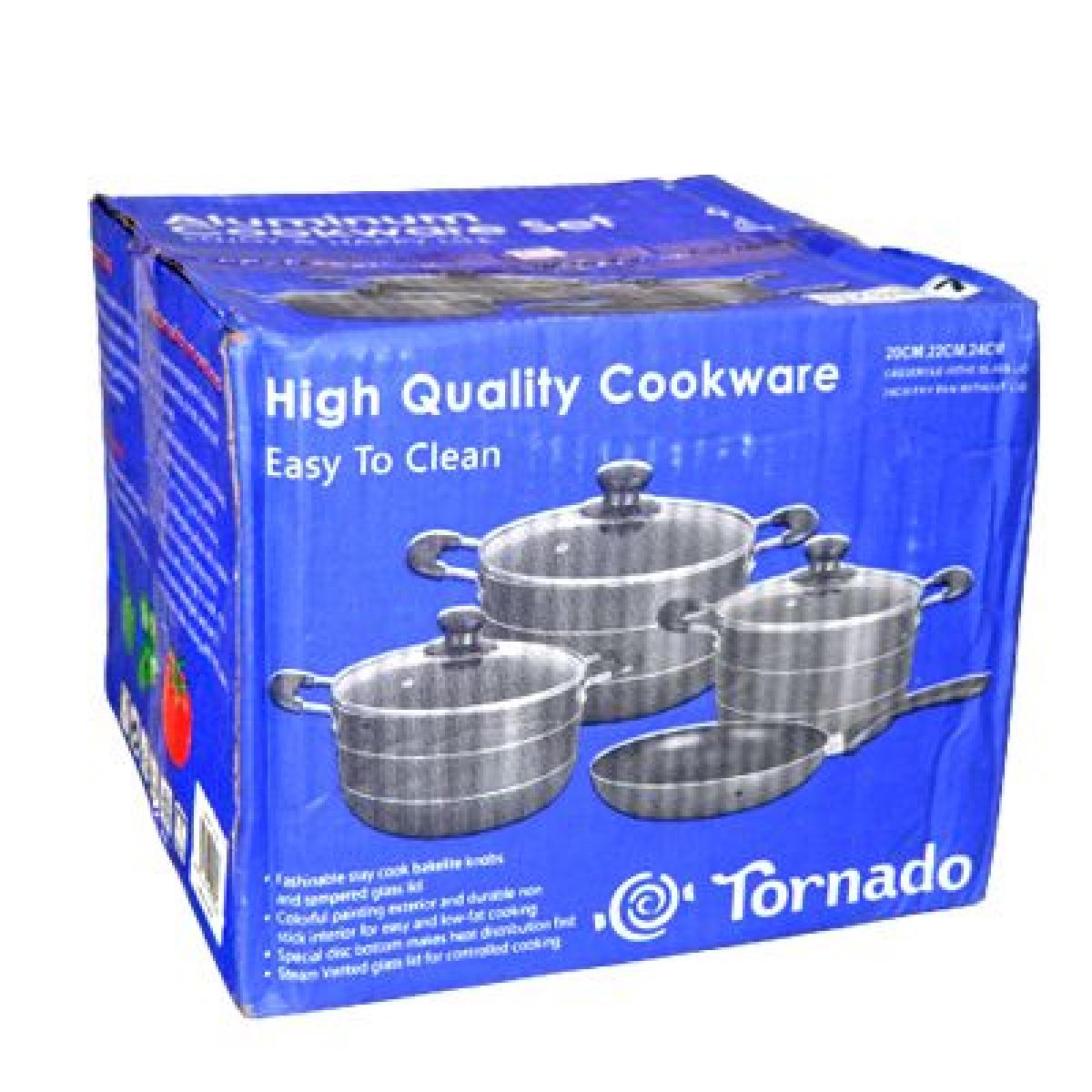 Aluminum Cookware Set 20 cm, 22 cm,
