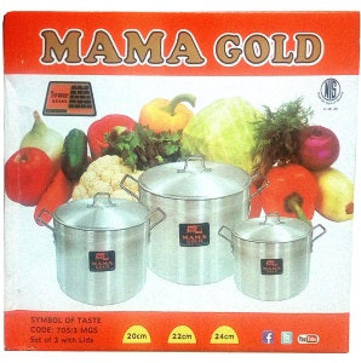 Platinum Pot Set With Lid 1820 22 &