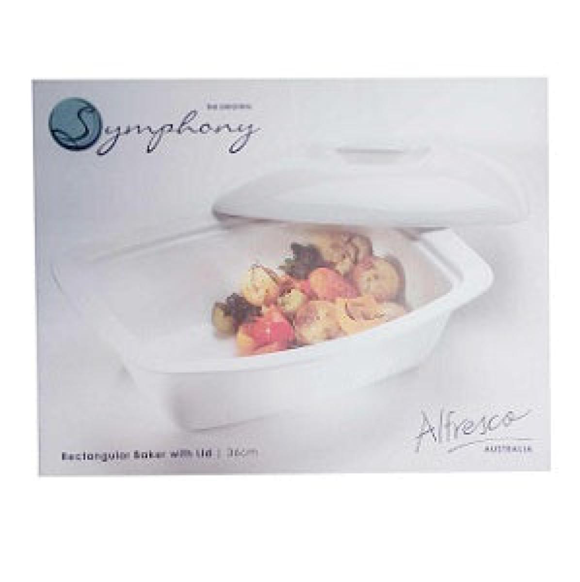 Alfresco Rectangular Baker With Lid