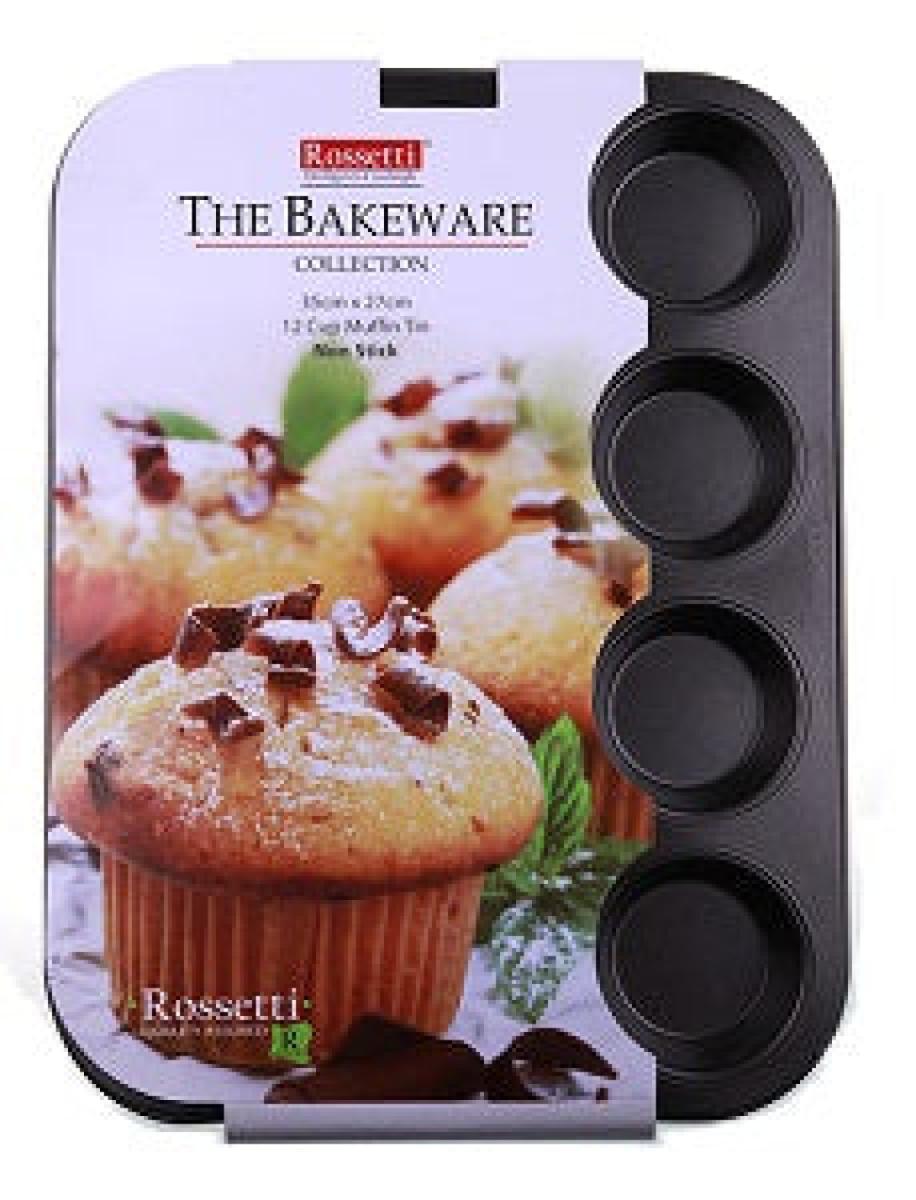Non-Stick Muffin Tin 35 cm x 27 cm 12 Cups